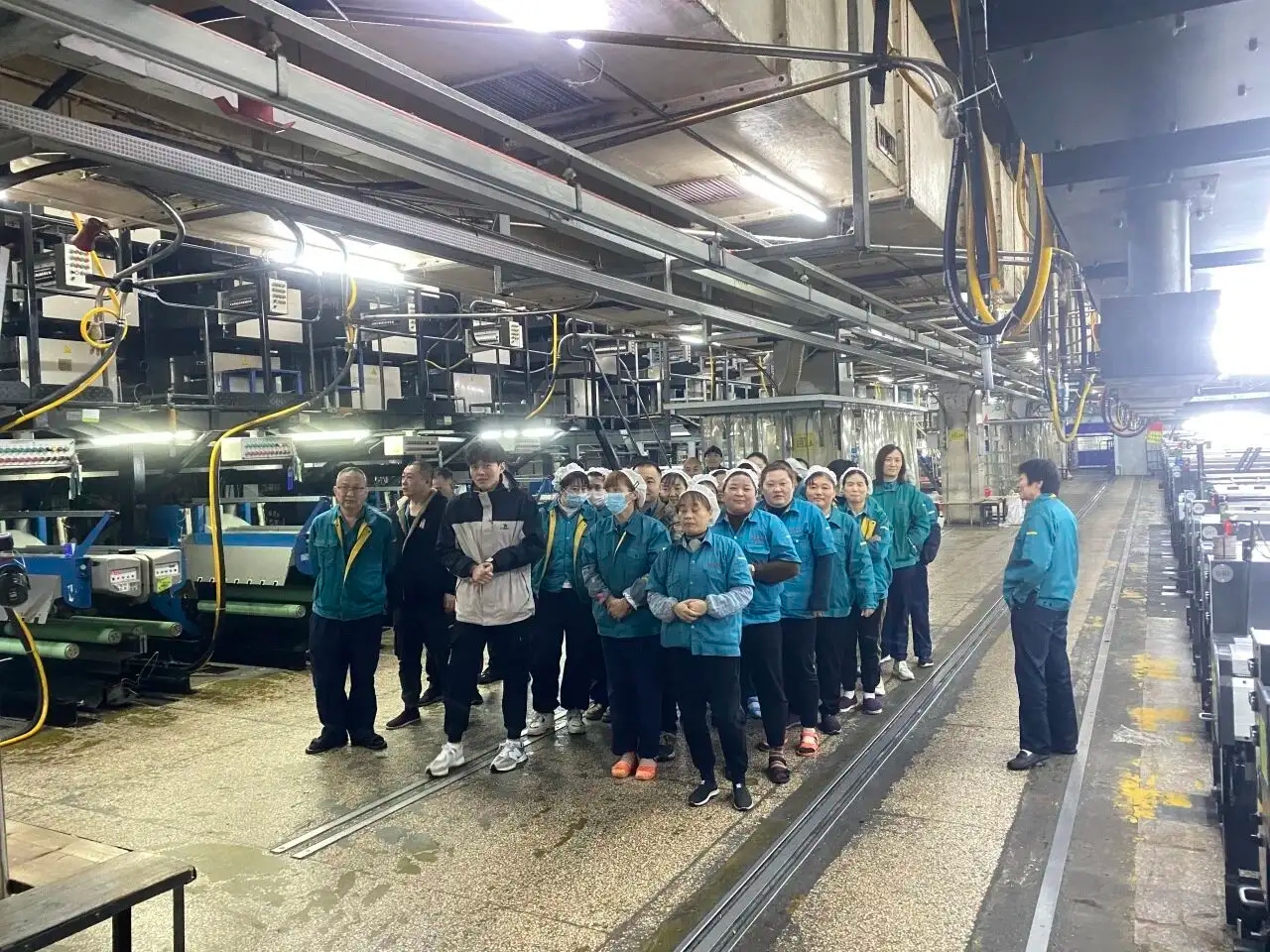 پلی استر چانگشو تمرین تخلیه اضطراری را انجام می دهد